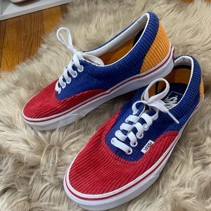 NWOT Vans Era Corduroy Multicolor (8)